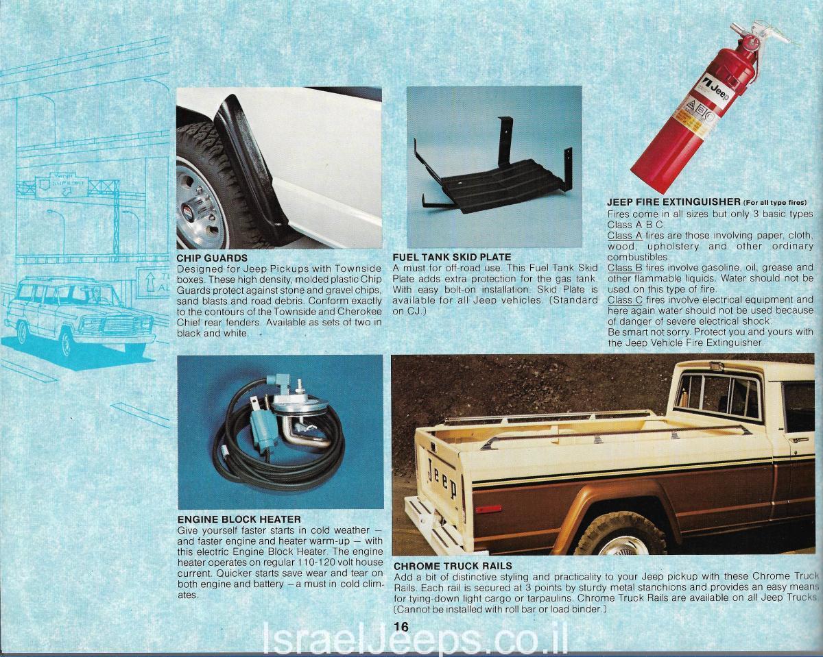 אביזרי Jeep 1979