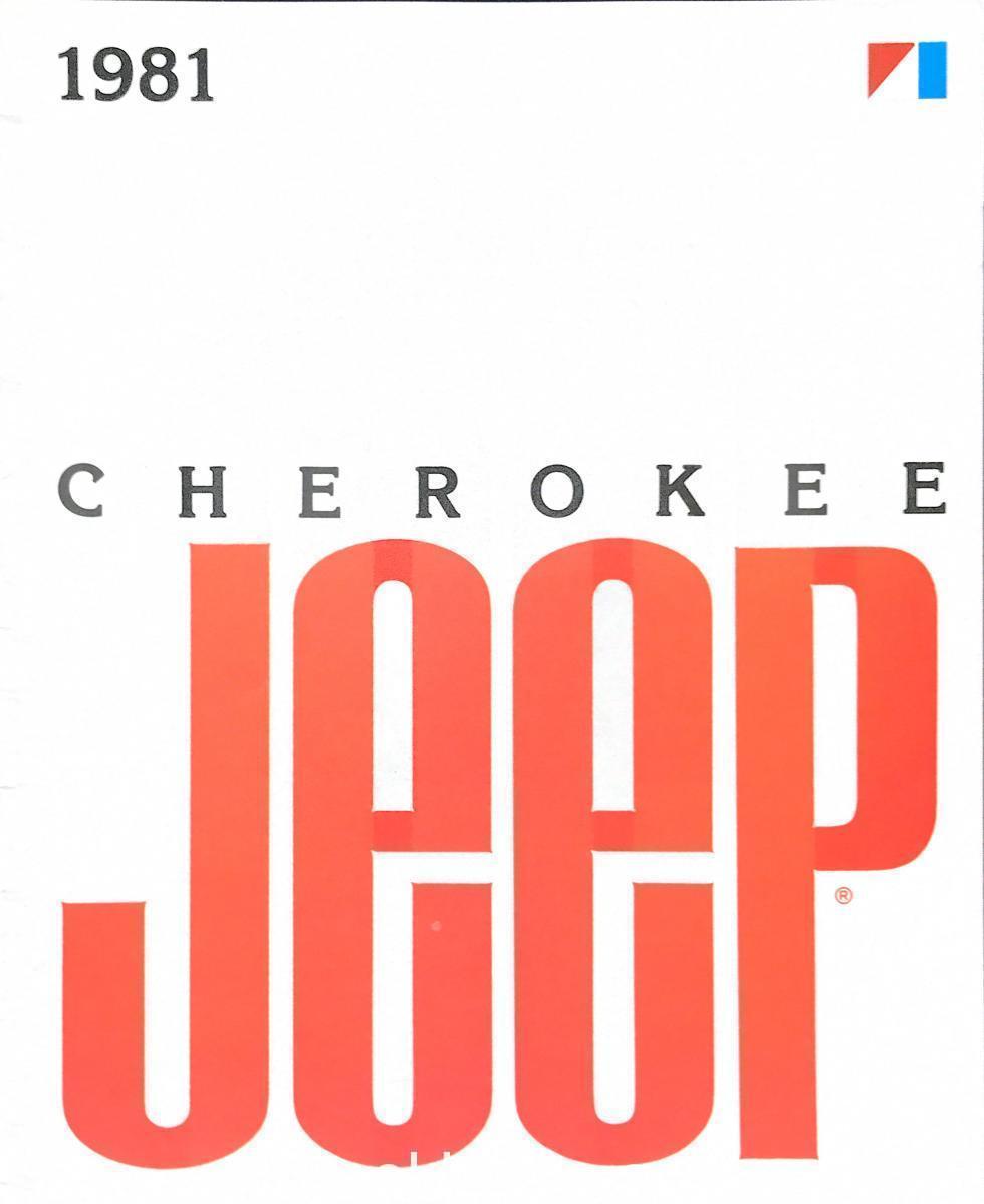 קטלוג ג'יפ צ'ירוקי 1981