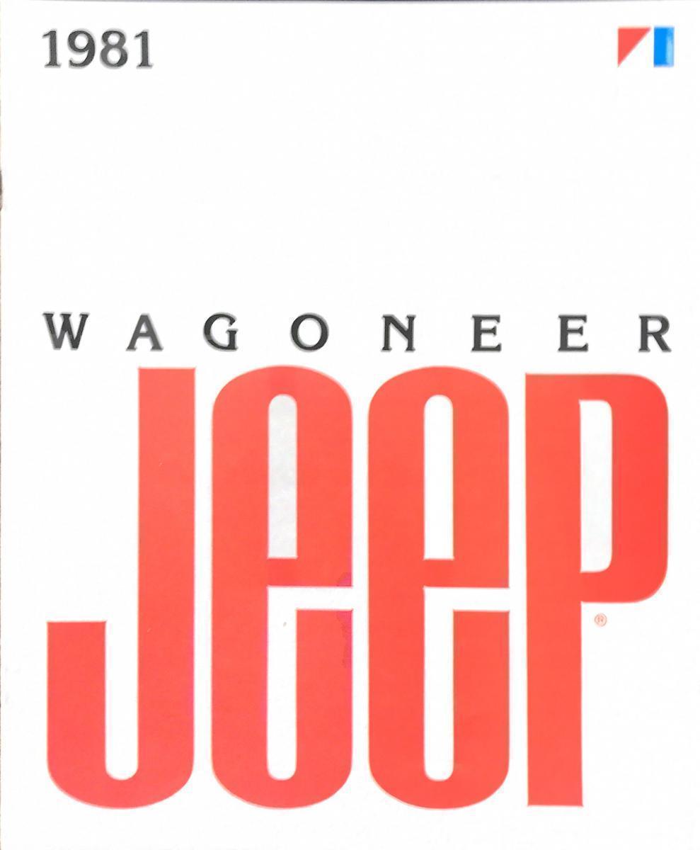 קטלוג ג'יפ וואגוניר 1981