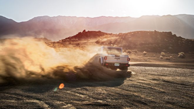 גיפ גלדיאטור רוביקון בשטח