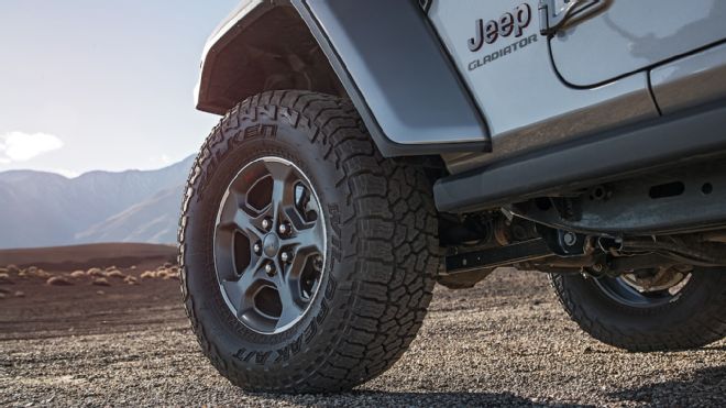 גיפ גלדיאטור רוביקון גלגלים